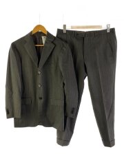 画像：CERRUTI/セットアップ/46/ウール/GRY/117-13-0115/段返り3B/サイドベンツ
