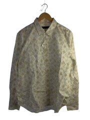 画像：長袖シャツ/--/コットン/WHT/総柄/RM232M ZR6 HPS33W