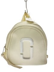 画像：リュック/レザー/WHT/M0014988