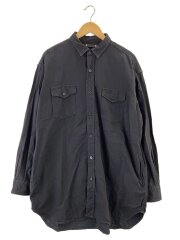 画像：長袖シャツ/2/コットン/BLK/BST-501-91-023-1