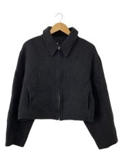 画像：ブルゾン/36/ウール/GRY/無地/12320201