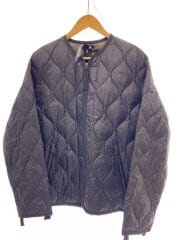 画像：ダウンジャケット/M/ナイロン/BLK/無地/TAION-WM65LSZBML-1SH