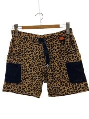 画像：ショートパンツ/M/ポリエステル/YLW/レオパード/122 PM0767