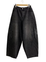 画像：ボトム/1/デニム/BLK/無地/553024