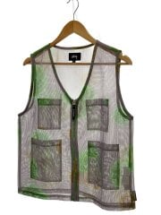 画像：ベスト/M/ポリエステル/マルチカラー/総柄