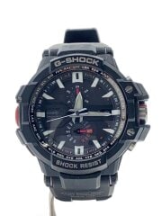 画像：ソーラー腕時計・G-SHOCK/アナログ/ラバー/BLK/BLK