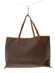 画像：トートバッグ/レザー/BRW