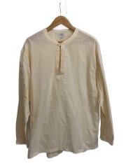 画像：長袖シャツ/M/コットン/BEG/63-10-821010