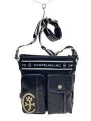 画像：ショルダーバッグ/レザー/BLK