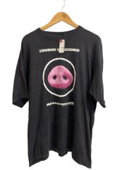 画像：90s/strawberry slaughterhouse/Tシャツ/L/コットン/BLK