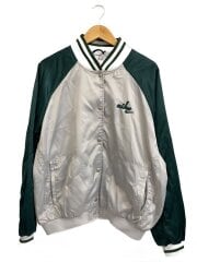 画像：スタジャン/XL/ナイロン/GRN