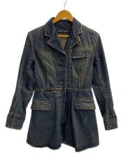 画像：00s/デニムカバーオール/11/コットン/インディゴ/フラップポケット