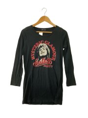 画像：長袖カットソー/FREE/コットン/BLK/0124CL07