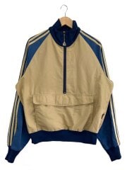 画像：70s~80s/USA製/アノラックジャケット/--/ポリエステル/ベージュ/ブルー///