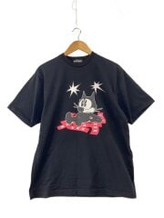 画像：×FELIX/Tシャツ/L/コットン/BLK//