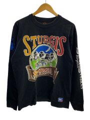 画像：長袖Tシャツ/40/コットン/BLK