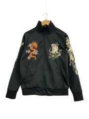 画像：スカジャン/M/ポリエステル/BLK