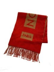 画像：マフラー/カシミア/RED/レディース