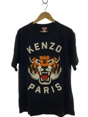 画像：Tシャツ/S/コットン/BLK/FE68TS0084SI