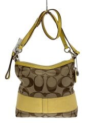 画像：ショルダーバッグ/キャンバス/BEG/F13674