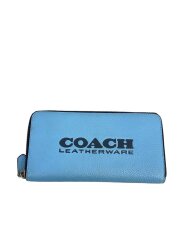 画像：長財布/レザー/BLU/レディース/H2244