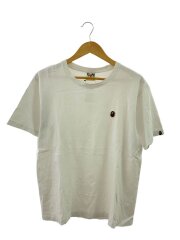 画像：Tシャツ/M/コットン/WHT/001teg301007x