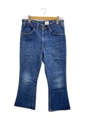 画像：オレンジタブ/ボタン裏4/ジップフライ/ブーツカットパンツ/32//646-0217