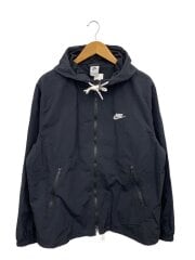 画像：25SS/フルジップウーブンジャケット/XL/BLK/FB7398-010/使用感有