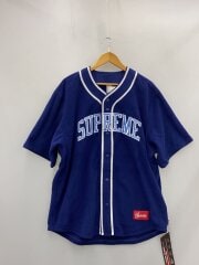 画像：Polartec Baseball jersey/トップス/L/コットン/NVY/無地