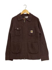 画像：CHORE KNIT JACKET/ジャケット/S/アクリル/BRW/I035399