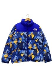 画像：NOVELTY NUPTSE JACKET_ノベルティーヌプシジャケット/XL/ナイロン/BLU/カモフラ