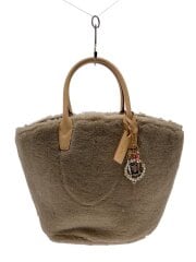 画像：トートバッグ/--/BEG/無地