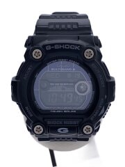 画像：ソーラー腕時計/デジタル/ラバー/BLK/BLK/GW-7900B//