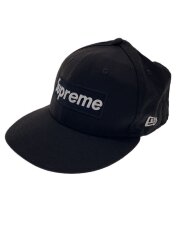 画像：20AW/World Famous Box Logo/キャップ/7 1/4/ブラック/メンズ