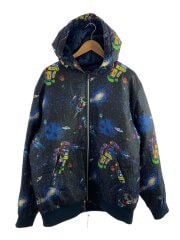 画像：ジャケット/L/ポリエステル/NVY/総柄