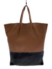 画像：トートバッグ/レザー/BEG