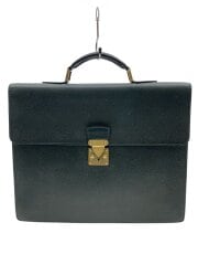 画像：ブリーフケース/レザー/GRN