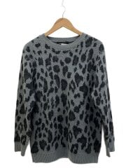 画像：ニット・セーター(厚手)/3/アクリル/GRY/総柄