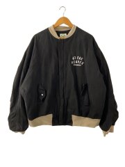 画像：ジャケット/XL/コットン/BLK/無地//
