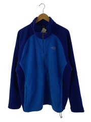 画像：フリースジャケット/XXL/ポリエステル/BLU/AY3D