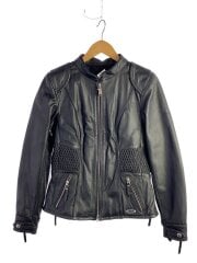 画像：レザージャケット・ブルゾン/M/レザー/BLK/97189-14VW