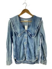 画像：ブラウス/34/デニム/IDG/F6018