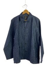 画像：ジャケット/M/ポリエステル/BLU/レオパード/LQ196