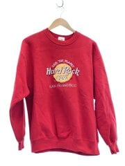 画像：スウェット/L/コットン/RED