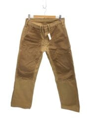 画像：ペインターパンツ/ダブルニー/36/コットン/KHK/無地