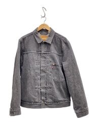画像：TYPE1 1st TRUCKER JACKET /M/コットン/GRY/無地/PC9-A3174-0000