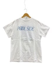 画像：Tシャツ/--/コットン/WHT/25MMSCU06/POOL SIDE TEE//