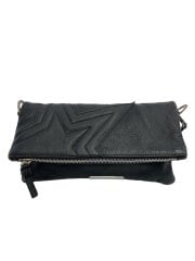 画像：ショルダーバッグ/レザー/BLK