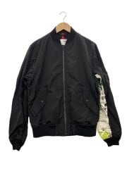 画像：フライトジャケット/3/ポリエステル/BLK/UE-210000/ALPHA INDUSTRIES//
