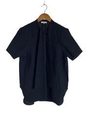 画像：半袖ブラウス/38/ポリエステル/BLK/yr2221-055sm